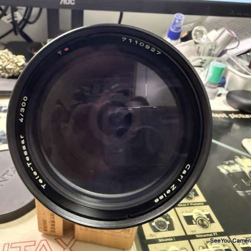 Over 95% New Contax 300mm f/4 MMG Lens with box $3880. Only