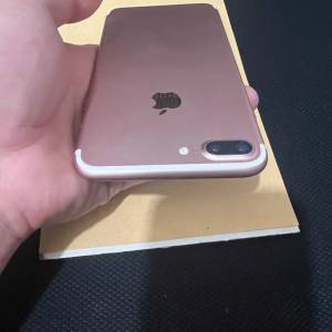 Apple iPhone 7 plus 256G 玫瑰金～ 電池效率100 ％