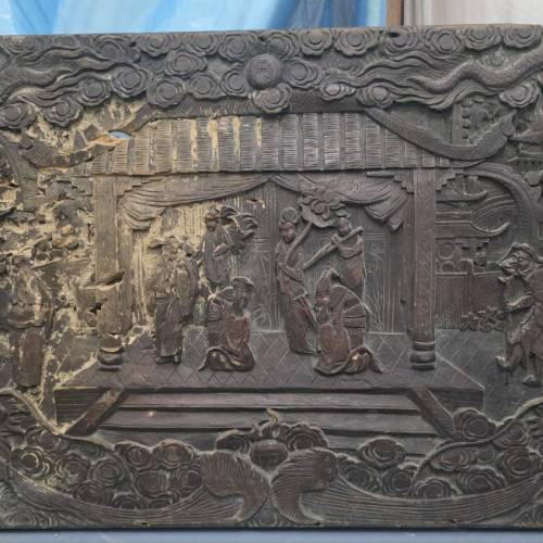古董掛牆木雕Antique Decorative Carved Panel