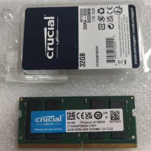 Crucial DDR4 3200 Notebook Ram 32GB