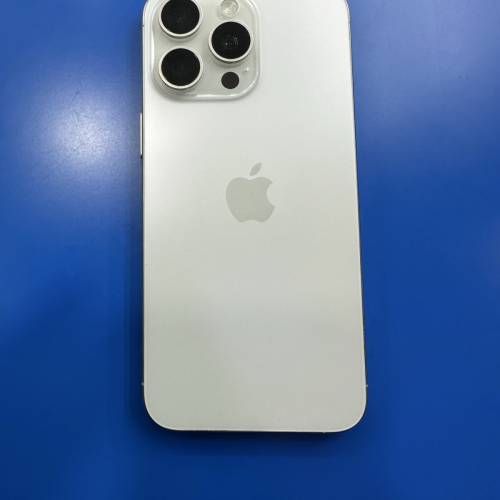 iphone 15 pro max 512gb 白 香港行 9成新 電池健康度90% 淨機 功能全正常 任驗 no...