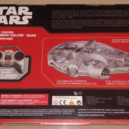 AIR HOGS 遥控 星球大戰 千歲鷹號 RC STAR WARS MILLENNIUM FALCON