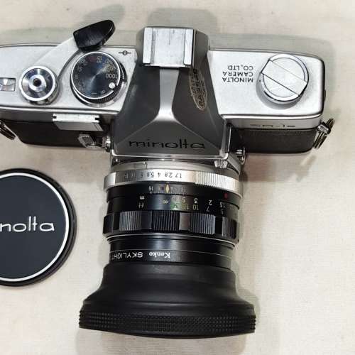 Minolta SR-1S + 55/1.7 MC PF 菲林機