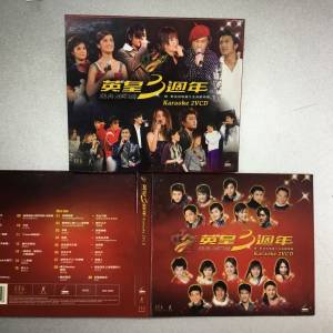 VCD EEG 英皇 3週年 演唱會 陳奕迅 謝霆鋒 容祖兒 王傑 鄭伊健 吳浩康 Twins Eason...