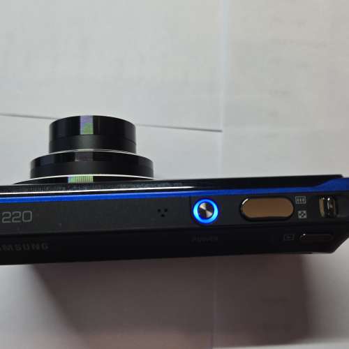 Samsung TL TL220 1/2.33" 輕便型相機 12.2 MP CCD 4000 x 3000 像素 黑色, 紅色