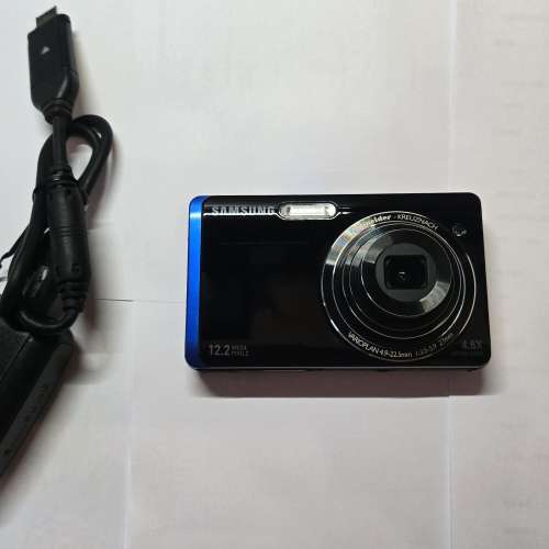 Samsung TL TL220 1/2.33" 輕便型相機 12.2 MP CCD 4000 x 3000 像素 黑色, 紅色