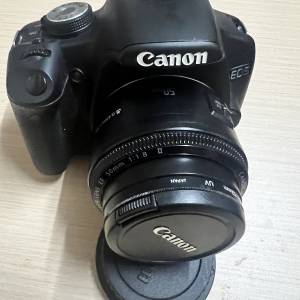 Canon EOS 500D 主機連50mm原廠鏡頭