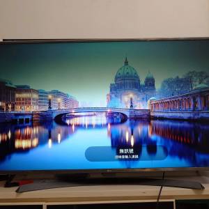 LG 49"4k LCD TV with TABLE STAND