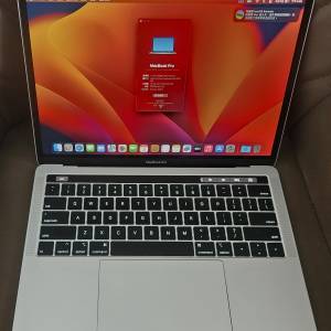 2020 Macbook Pro 13吋 Four Thunderbolt 3 ports  i7 2.3G/16G Ram/1TB SSD