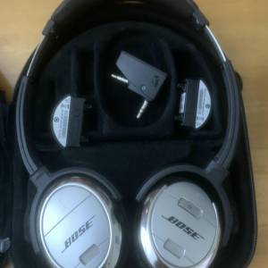 Bose Quiet Comfort 3 QC3 headphones + XPUMP Audio Enhancer HK$300.00