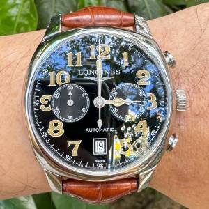 近全新 LONGINES SPRIT L2.705.4.53.4 少有被瑞士浪琴博物館少數列入收藏型號之一 ...