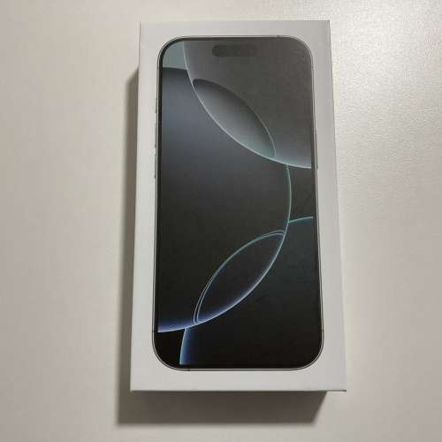 全新未開封未激活 iPhone 16 pro 512gb eSim+實體sim 白色 英/澳/日/歐版 一年蘋果...