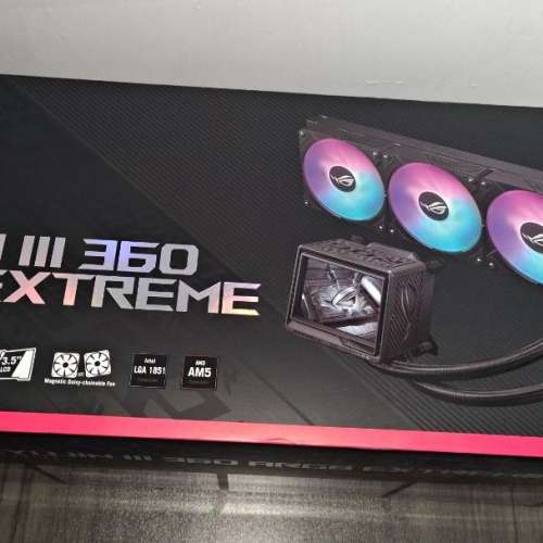 Asus 華碩 ROG Ryujin III 360 ARGB Extreme 一體式水冷