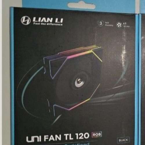 （全新未開封）Lian Li 聯力 Uni Fan TL 120mm 電腦機箱風扇（正向扇葉）