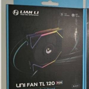 （全新未開封）Lian Li 聯力 Uni Fan TL 120mm 電腦機箱風扇（正向扇葉）
