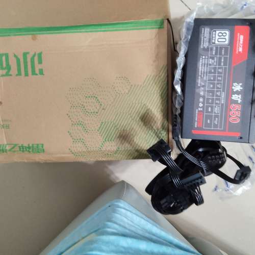 全網最平 - 全新未用 550W 80Plus 火牛【可小議】