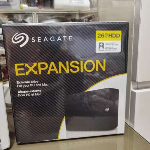 全新Seagate Expansion 26TB External Hard Drive HDD (STKP26000400) 外置硬碟har...