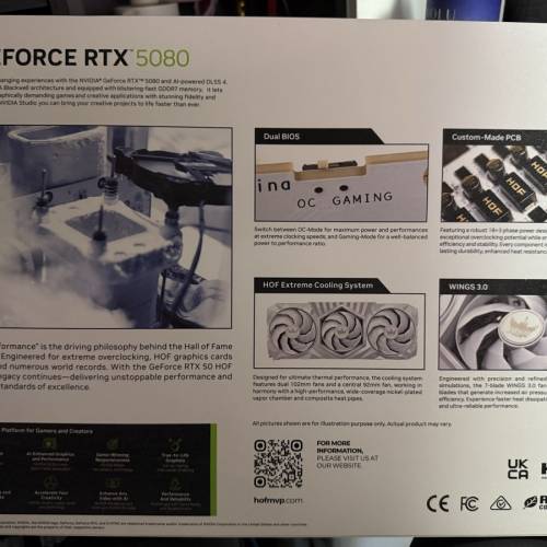 GALAX HOF 5080 white