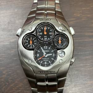 SEIKO Sportura Kinetic 人動電能手錶