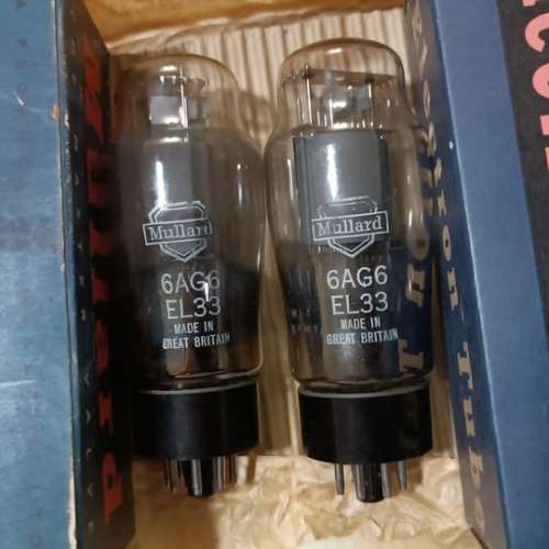 真空膽 EL33 mullard 貓乸KT61 全新 3支