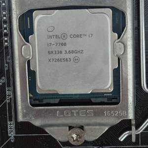 二手 INTEL CORE I7-7700 3.6GHZ 4C/8T LGA1151 CPU