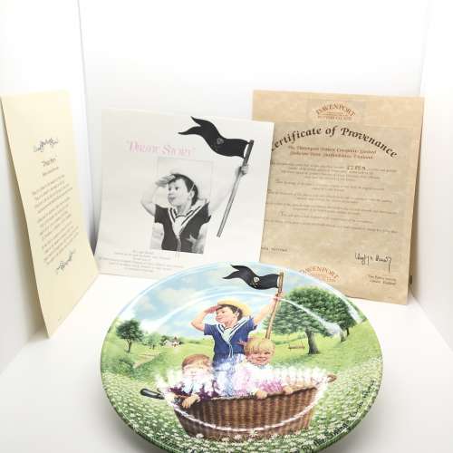 Davenport collectible “Pirate Story” Plate Linda Worrall 1986