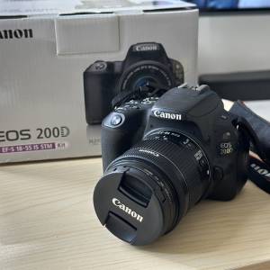 Canon 200D Kit set 18-55mm lenses