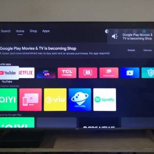 TCL 50C725 50吋QLED 4K電視(90%新100%全正常,靚仔小用)