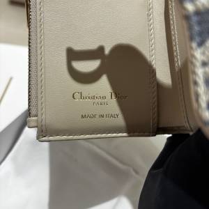 Dior 老花銀包
