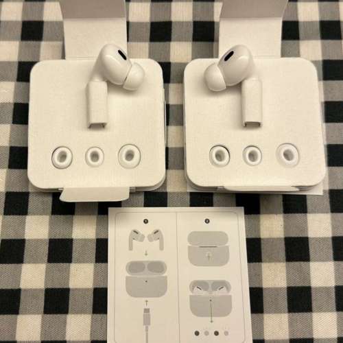 Apple AirPods Pro 2 L R 耳機 行貨 100%全新 Apple 2025年8月15日換全新 保證原廠...