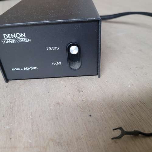 Denon AU-305 MC 動圈唱頭升壓變壓器