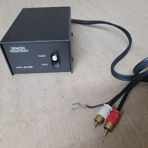 Denon AU-305 MC 動圈唱頭升壓變壓器
