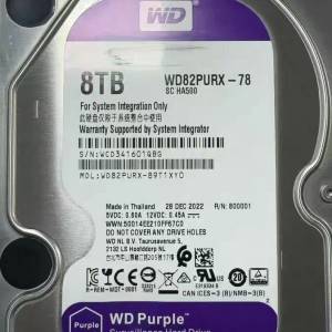 8tb hdd purple 一個550