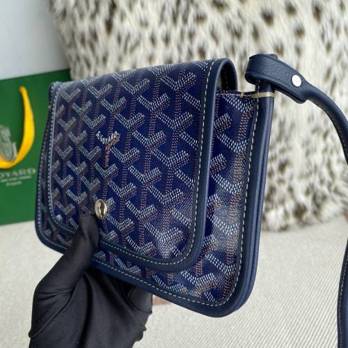 Goyard Plumet 包 单肩多用途 包包 深蓝色