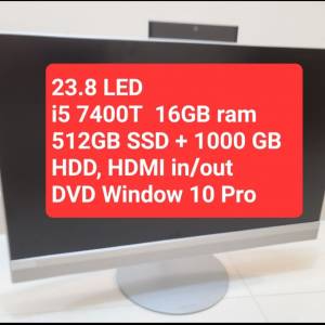 Lenovo IdeaCentre AIO 520-24IKL 一體機 電腦 Desktop PC GPU Radeon 530 2GB 新淨