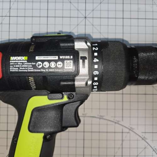 WORX 20V鋰電無刷衝擊鑽(淨機) WU189.9