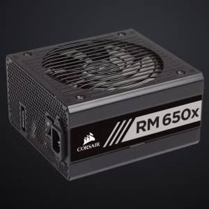 Corsair RMx Series™ RM650x — 650 瓦 80 PLUS® 金牌认证全模块化