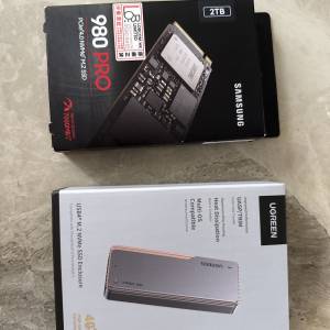 980 pro 2Tb + ugreen usb 4.0 ssd enclosure