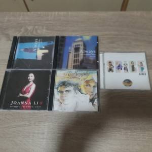 清屋....英文CD 5隻.