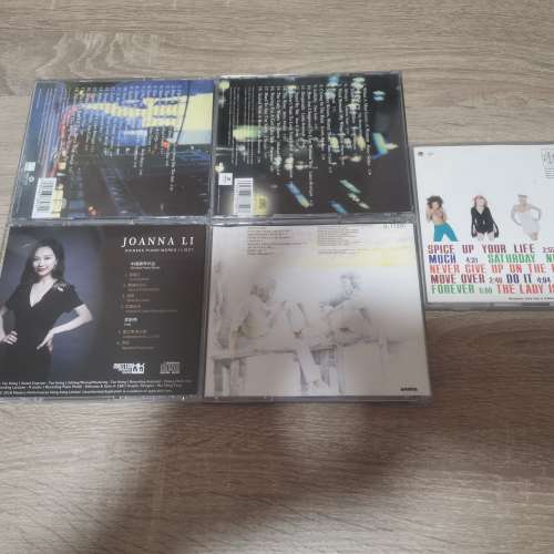 清屋....英文CD 5隻.