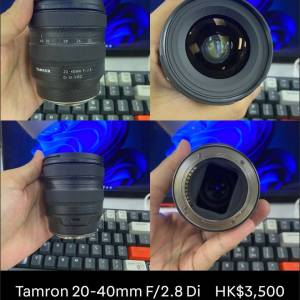 Tamron 20-40mm F/2.8 Di III VXD 鏡頭