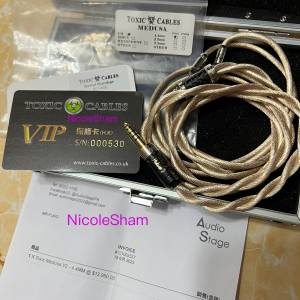 Toxic cables Medusa 17 V2 美杜莎 2pin cm 4.4mm