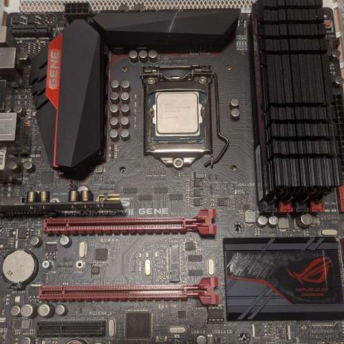 i7 4790k + Maximus vii gene + Team group 4x4gb DDR3 Ram