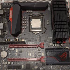 i7 4790k + Maximus vii gene + Team group 4x4gb DDR3 Ram
