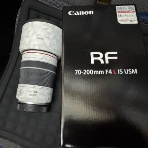 (行貨長保）Canon RF 70-200mm F4L IS USM （適合 R5, R6, R3, R1, R8, R7, R50…)