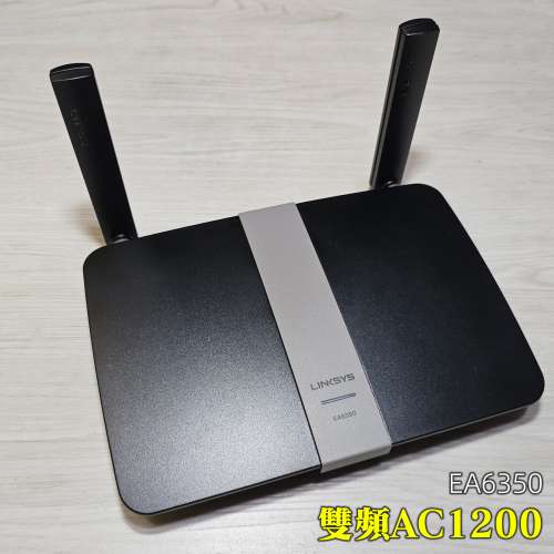 🌐Linksys【港行|雙頻WIFI 5|AC1200】EA6350 Smart Wi-Fi Dual-Band Gigabit Router...