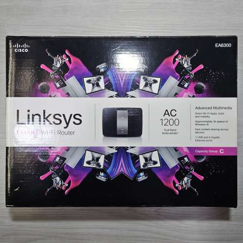 🌐Linksys【港行|雙頻WIFI 5|AC1200】EA6300