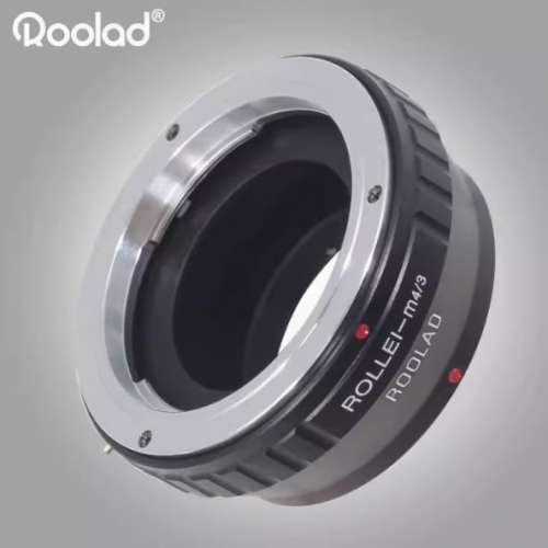 Roolad Lens Mount Adapter - Rollei 35 (SL35) QBM SLR Lens To Micro Four Thirds