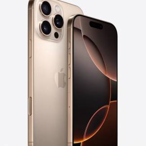 99%新 iPhone 16 Pro Max 港版 沙漠鈦金色1 TB 版本