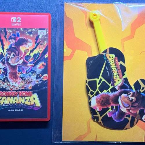 Switch 2 咚奇剛 蕉力全開 連特典 DK BANANZA 中文版